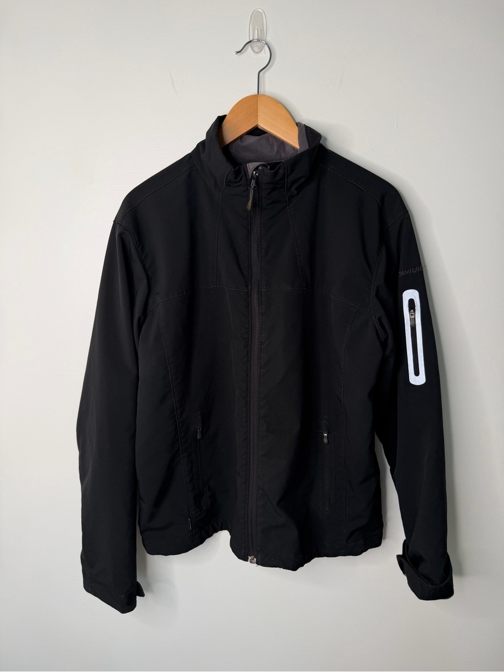 Black Columbia Titanium Softshell Jacket Full Zip Outdoor Women’s XL Hiking